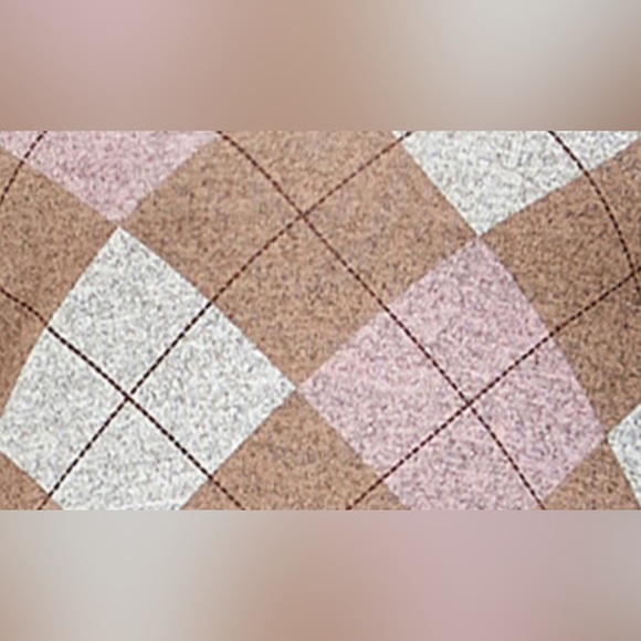 Dual Nature Knit Argyle Polo Dress Color Sage Sz M never worn perfect condition - Picture 3 of 6